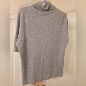 Pendleton Gray Short Sleeve Turtleneck